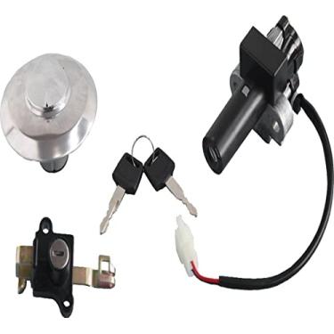 Imagem de Zouil Kit Chave Ignição Cbx 250 Twister 2006-2008, Interruptor de Ignição, Alavanca de Dobradiça, Manual, Metal, 1 Via, Normalmente Aberto, Montagem em Superfície, 16x19x7 cm