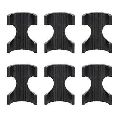 Imagem de VGEBY 6 peças de mangas de redução de bicicleta, barra de diâmetro, diminui de 31,8 a 25,4 para guidão de bicicleta de estrada, forro espesso, manga de redução de bicicleta