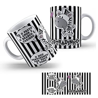 Imagem de Caneca Preto é amor e Branco é Carinho