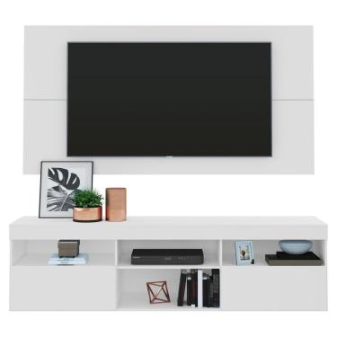 Imagem de Rack com Painel para TV até 65" Multimóveis Flórida FG3059 Branco