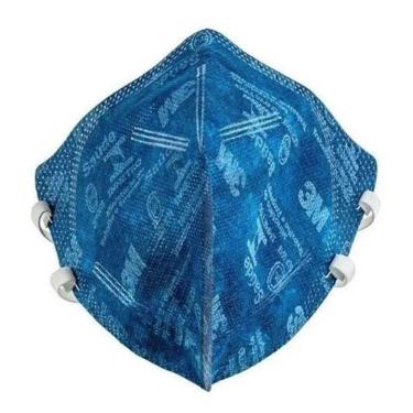 Imagem de Mascara De Protecao Respiratoria Dobravel Pff2 9820+Br 3M Hb004541296