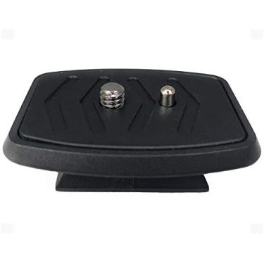 Imagem de Placa de substituição DaVoice QR para Walmart MX 1000 Tripod Mounting Plate, Wal-Mart MX1000 Tripod Quick Release Plate, para Targus TG-P60T Release Plate, Targus Tripod Quick Release Plate TG-P60T TGP60T