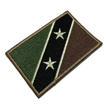 Imagem de BP0220T03 Bandeira São Cristovão Neves Bordado Termo Adesivo