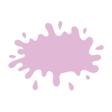 Imagem de Tinta PVA Fosca Cores Quentes Gliart 100 ml 072 Rosa Bebê