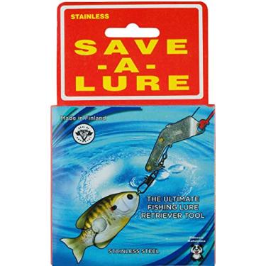 Imagem de Recuperador de iscas de pesca – Melhor conector para iscas penduradas e isca artificial – Elimina danos na ponta do varão e do poste – Resgata suas iscas de pesca favoritas e únicas