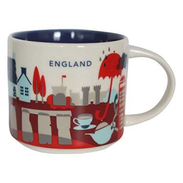 Imagem de Caneca de cerâmica da coleção You Are Here da Starbucks England