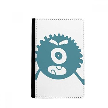 Imagem de Porta-passaporte Alien Monster Creature Cyclops Notecase Burse carteira capa porta-cartão, Multicolor