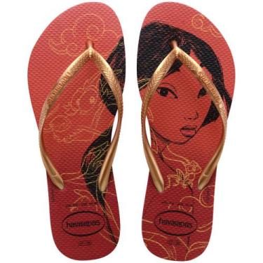 Imagem de Chinelo Havaianas Slim Princesas Vermelho Apache