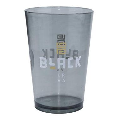 Imagem de COPO CUIA DE PLÁSTICO PARA TERERÉ 350ML TRANSPARENTE GRAFITE BLACK ERVA