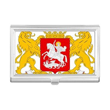 Imagem de Georgia National Emblem Country Porta-cartão de visita Carteira de bolso