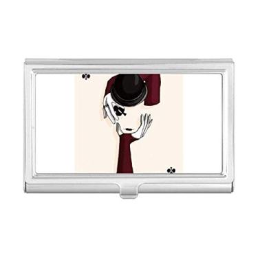 Imagem de Porta-cartões de visita com estampa do clube J da Playing Cards