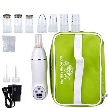 Imagem de Peeling Diamante á Vácuo Microdermoabrasão, Máquina de Beleza remoção de cravo e acne
