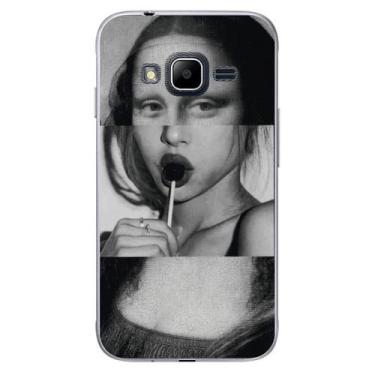 Imagem de Capa Case Capinha Samsung Galaxy J1 Mini Masculina Colagens - Showcase