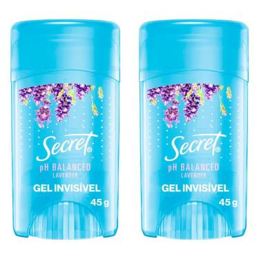 Imagem de Kit 2 Desodorantes em Gel Secret Lavanda 45g