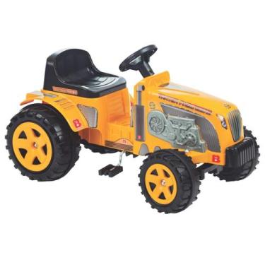 Mini Trator Elétrico Infantil Country 2 Marchas-Emite Sons Biemme
