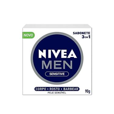 Imagem de NIVEA MEN Sabonete Sensitive, 3 Em 1, 90g,1 peça