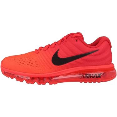 Imagem de NIKE Men's Air Max 2017, Bright Crimson/Black, 12 M US