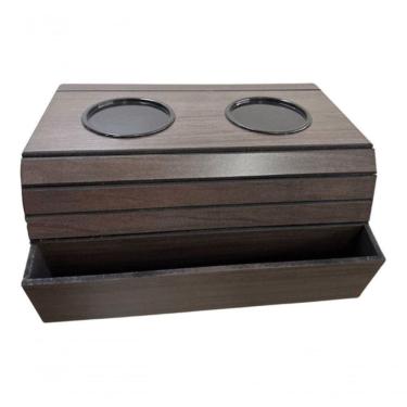 Imagem de Esteira Para Sofá Suporte Copos E Controle Remoto Tabaco.