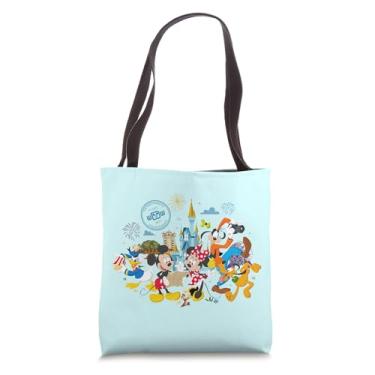Imagem de Disney Mickey and Friends at Walt Disney World Baby Blue Tote Bag