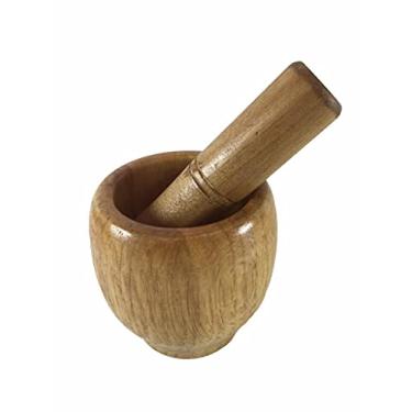 Imagem de Pilão Socador Em Madeira De Bambu Casita