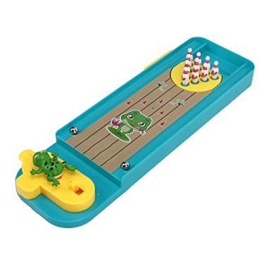 Imagem de Jogo De Boliche De Mesa, Mini Jogos De Boliche De Mesa Fofos, Brinquedos De Jogo De Mármore, Bola De Catapulta, Jogo De Boliche, Presentes De Brinquedo Para Lembrancinhas De Festa De Aniversário De Es