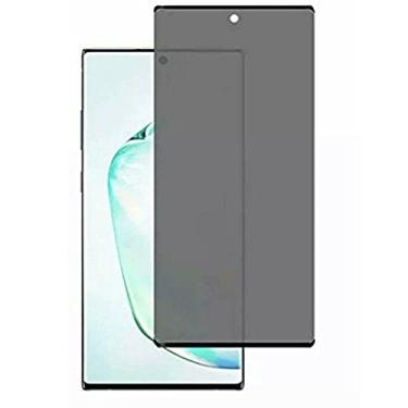 Imagem de 3 peças de protetor de tela de privacidade de vidro temperado, para Samsung Galaxy Note10/Note 10 Plus-para Samsung Note 10 Plus
