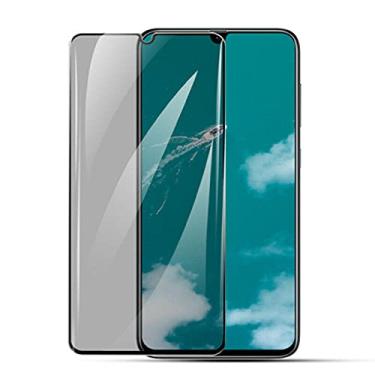 Imagem de 3 peças para Samsung Galaxy a7 a8 a9, protetor de tela de vidro temperado antiespião de privacidade - para Samsung Galaxy A9 2018