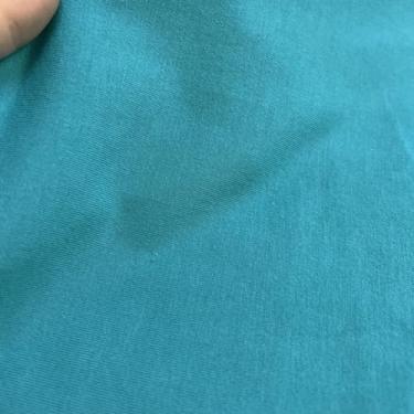 Imagem de Verão algodão malha tecido liso roupas bebê BJD camiseta manga curta moletom fino (64 azul, 6 jardas pré-cortado)