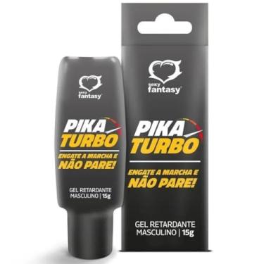 Imagem de Gel Afrodisíaco Pika Turbo Retardante Masculino 15g Sexy
