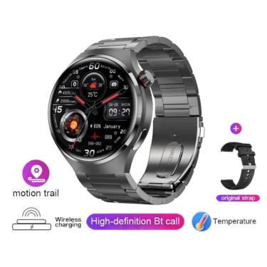 Imagem de Relógio GT4 Pro rdfit Smartwatch amoled ligação, musica, sports, alarme, bt Call, notificação e mais
