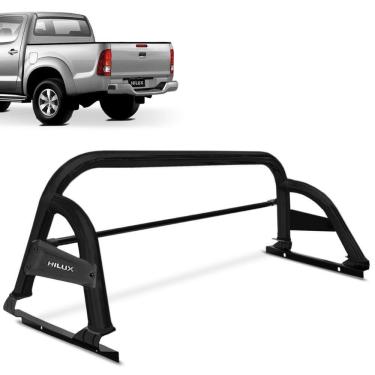 Imagem de Santo Antonio Hilux 2005 a 2015 Preto ST Com Barra