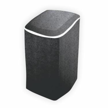 Imagem de "Capa Para Tanquinho Colormaq Mueller Suggar Lavamax Arno Electrolux Consul Britânia Impermeável Flanelada Com Zíper Proteção UV Material Super Resistente E Perolizado de Qualidade" (Preto)