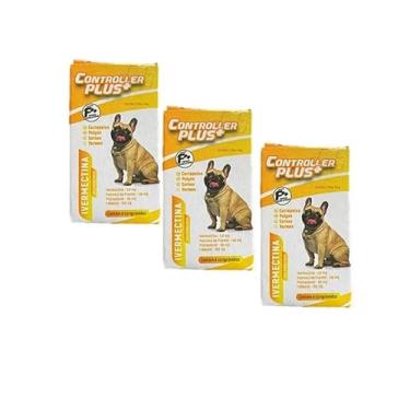 Imagem de Remedio 4 Em 1 Carrapato, Vermes, Pulga E Sarna 12 Comp 15kg