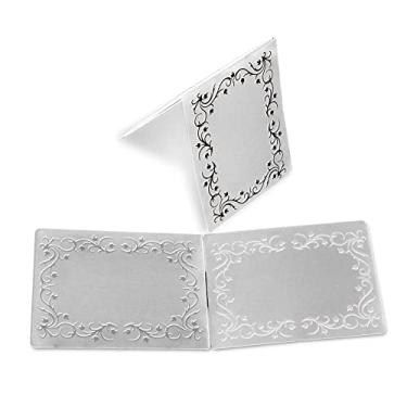 Imagem de Mimo Molde para Quadro Floral - 10,6 X 15 cm - Perfeito Para Usar na Máquina de Relevo Mimo Embossing - Use em Papéis, Cartões, Folhas Metálicas, Papel Vegetal - Fácil de Usar
