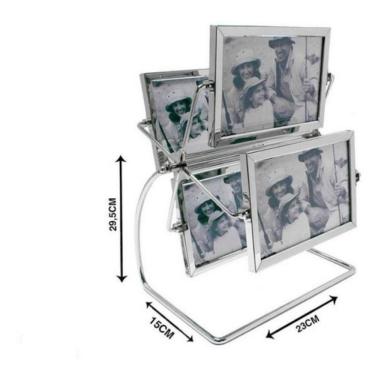 Imagem de Porta retratos namorados família porta fotos memory board