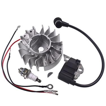 Imagem de Vela de ignição de volante para Stihl MS210 210 250 MS250 230 021 025 peças de reposição de motosserra # 1123-400-1203 bobina de ignição