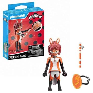 Imagem de SUNNY, Playmobil, Conjunto de brinquedos, Ladybug, Rena Rouge, Miraculous, Boneco e Acessórios - 7 Peças