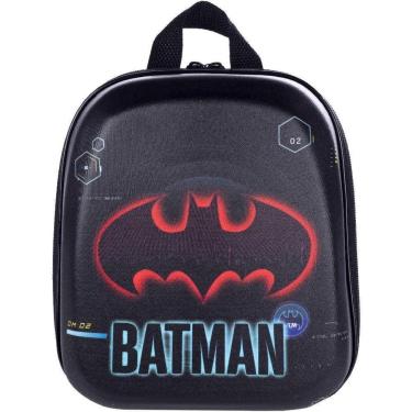 Imagem de Mochila Pequena Maxtoy Batman 3D Preto-Masculino