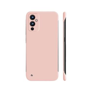 Imagem de Capa ultrafina sem moldura para PC para Oneplus 11 10 9 8 7 Pro 10T 5G 9R 8T 8 Ace Pro capa de telefone rígida colorida fosca, rosa, para OnePlus 9 Pro