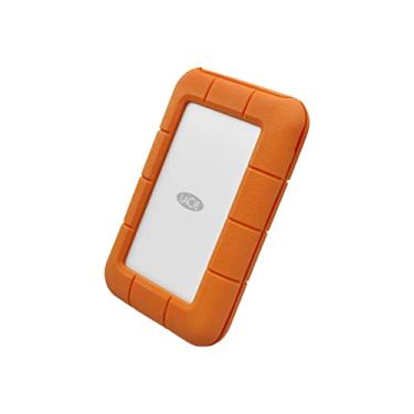 Imagem de HDD Externo Portátil LaCie Rugged 1TB USB-C/USB 3.0 / Resistencia a Queda - Laranja - STFR1000800