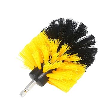 Imagem de 3Pcs Escova de furadeira elétrica Escova de limpeza doméstica para rejunte Piso Banheira Chuveiro Cabeça Azulejo Banheiro e superfície da cozinha