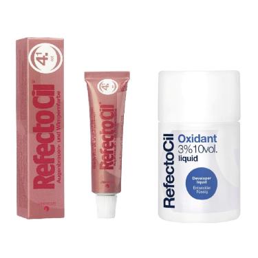 Imagem de Refectocil Tintura para Sobrancelhas Vermelho 4.1 e Oxidante 100 ml