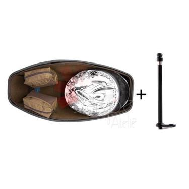 Imagem de Forração Pcx 150 Forro Premium Baú 16 18 Marrom + 1 Antena - Jaspe Ate