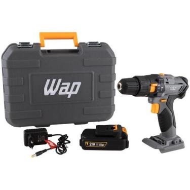 Imagem de Furadeira e Parafusadeira de Impacto WAP a Bateria 1500 mAh com Maleta