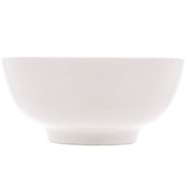 Imagem de Cumbuca de Porcelana Branca Lyor 540ml para Saladas Sopas Frutas Bowl 