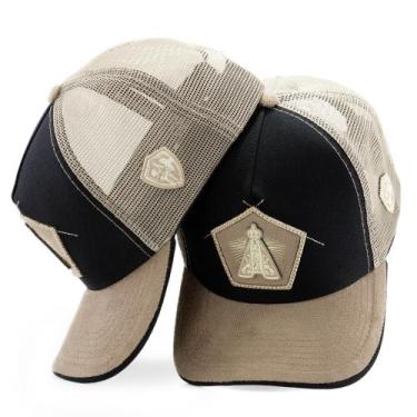Imagem de Boné Trucker Telinha Trucker Nossa Senhora Lançamento Envio Para Todo 
