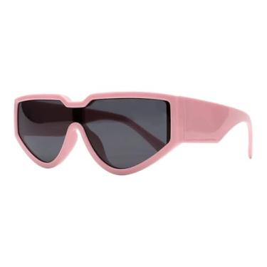 Imagem de Óculos de sol femininos e masculinos para ciclismo, óculos esportivos de uma peça para dirigir, óculos para festa rave, uv400,3, tamanho único