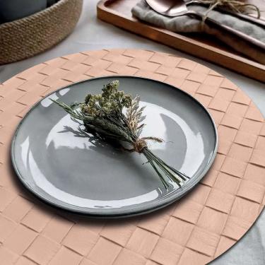 Imagem de 4 Jogo Americano Botte Alto Padrão Impermeável Redondo Re