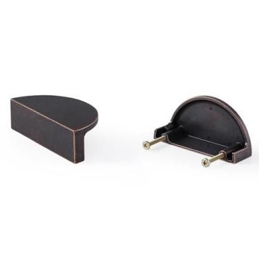 Imagem de Kit 6 Puxador Armario Puxador Concha Gaveta Puxadores - Telis Ferragen