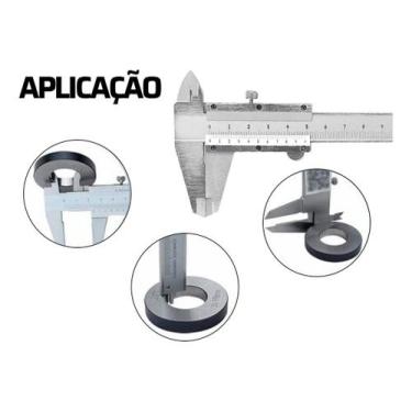 Imagem de Paquimetro Manual Universal Analogico 150mm Aço Inox - IT-Blue